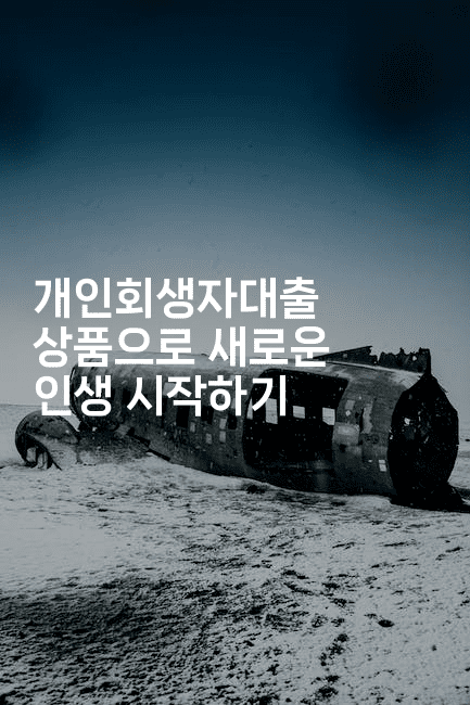 개인회생자대출 상품으로 새로운 인생 시작하기-애니멀리