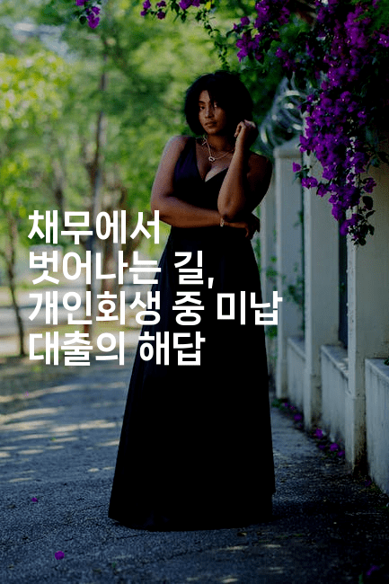 채무에서 벗어나는 길, 개인회생 중 미납 대출의 해답-애니멀리