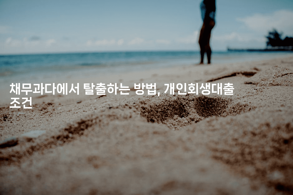 채무과다에서 탈출하는 방법, 개인회생대출 조건-애니멀리